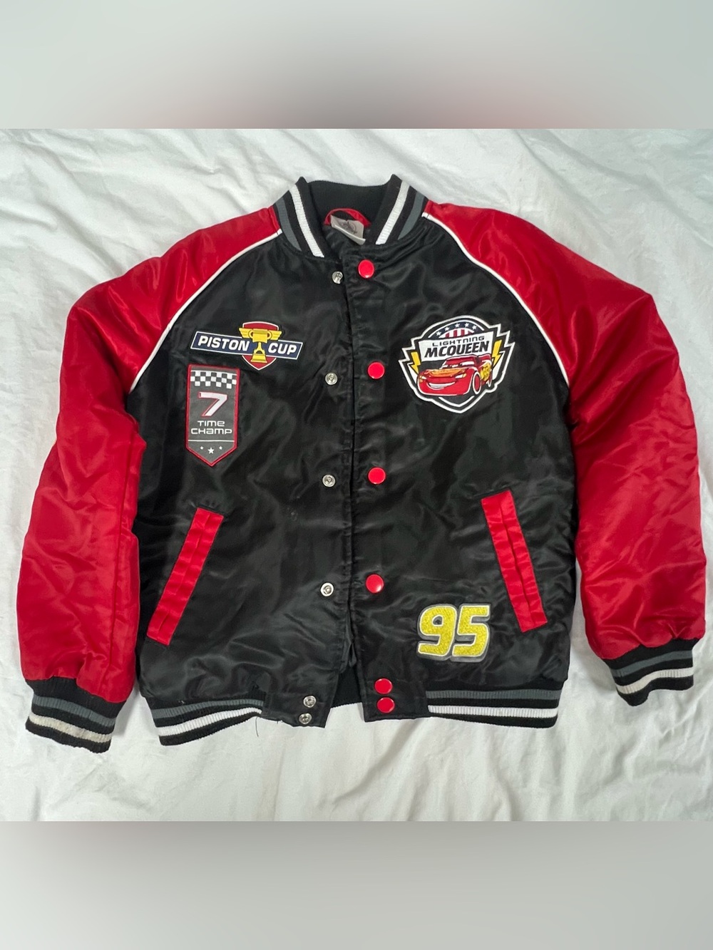 Disney Lightning McQueen Jacket - Black & Red